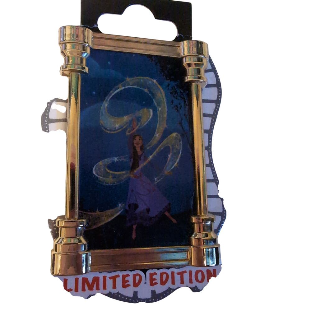 Asha Frame (LE) 400 Disney pin from the Wish pin series